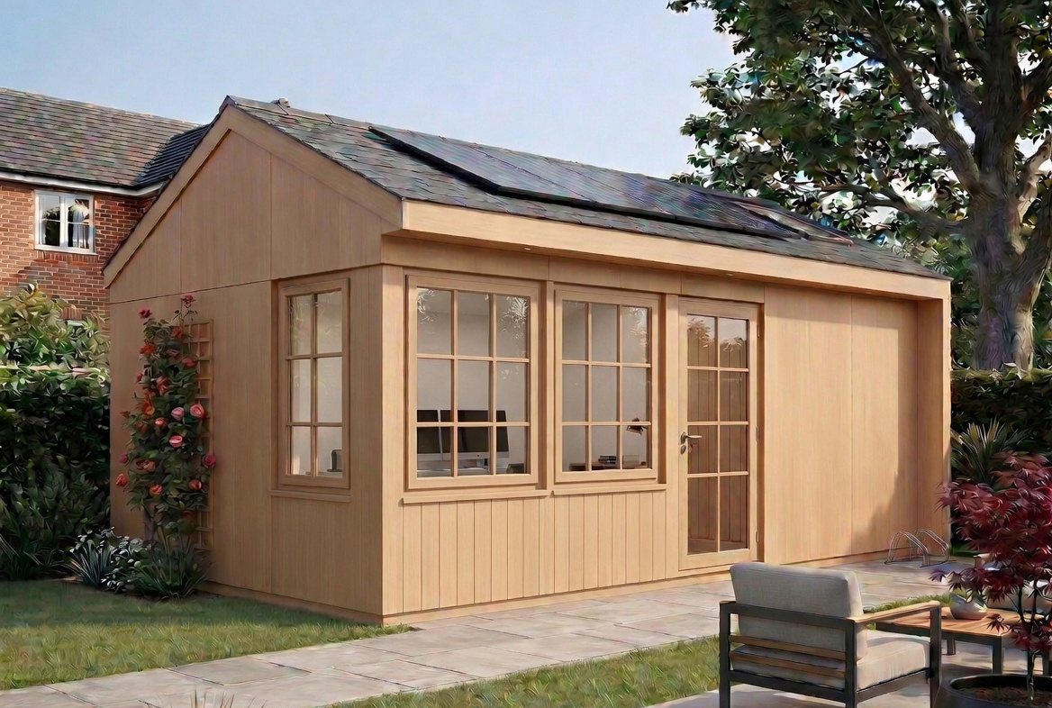 Example of garden office
